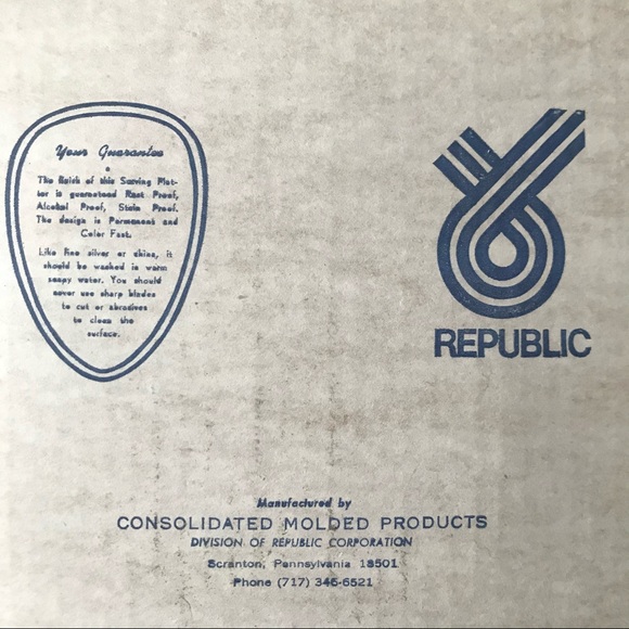 Waverly Line Vintage Melamine Hereford Bull Plates - Picture 8 of 8